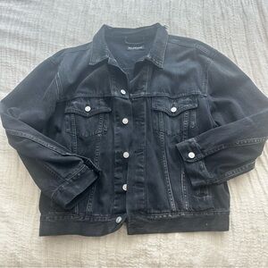 Balenciaga Logo Denim Jacket